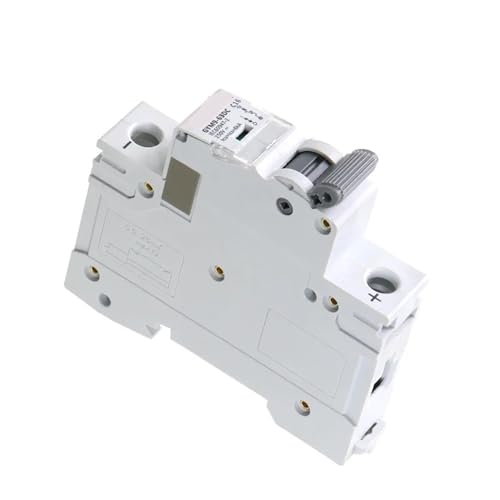 Riel DIN DC MCB interruptor automático 1P 250V para cuadros eléctricos 3