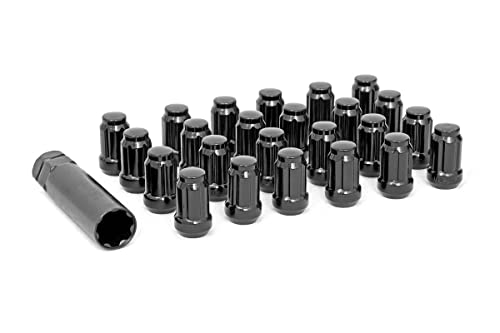 Image of Rough Country Lug Nut Set M12x1.5 Black Wheel with Painted (0 x 0. inches /0 x, 0 inches Offset)