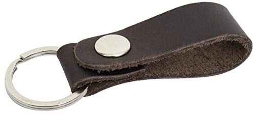 Preisvergleich Produktbild Gusti Schlüsselanhänger Leder - Zachary Lederanhänger Schlüsselring Braun Leder