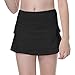 Toddler Kids Girls Fashionable Casual Tennis Fitness Yoga Running Sports Pockets Black School Skirt (Black-@, 8-9 Years)