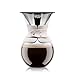 Bodum Pour Over - Cafetera de goteo con filtro, 1 l, 34 oz, color blanco crema