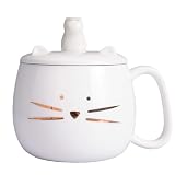 Koolkatkoo Cat Coffee Cup with Phone Stand