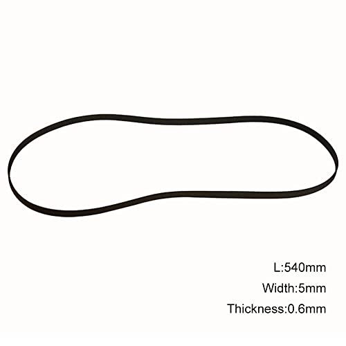 Courroies de Rechange pour Lecteur de Disque Vinyle Rétro Compatible,avec Tous Les Types de Platines à Courroie,270 mm de Long Lot de 2 Tokaneit - Image 8