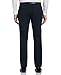 Perry Ellis Portfolio Slim Fit Men's Dress Pants, Flat Front, Stretch Fabric, Soft and Durable Slacks for Men, Dark Sapphire, 36W x 30L
