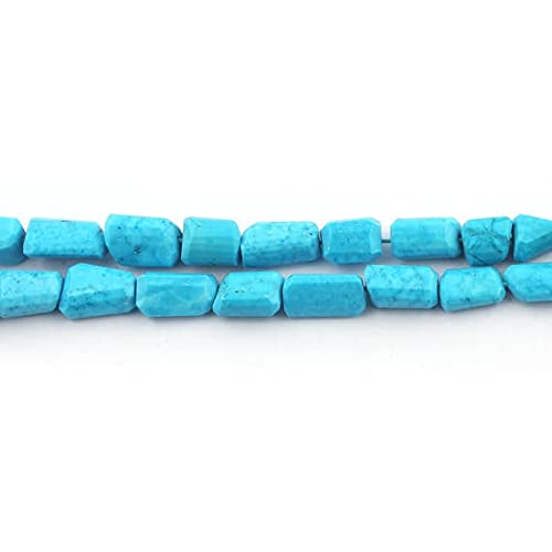 Bijoux d'été en briolettes turquoise naturelles de 8mm à 17mm LKBEADS