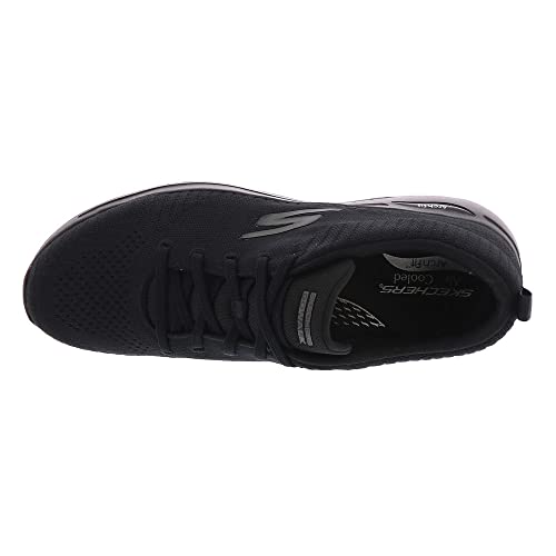 Skechers Men's Gowalk Arch Fit-Athletic Workout Walking Shoe with Air Cooled Foam Sneakers, Black 2, 10.5 X-Wide3