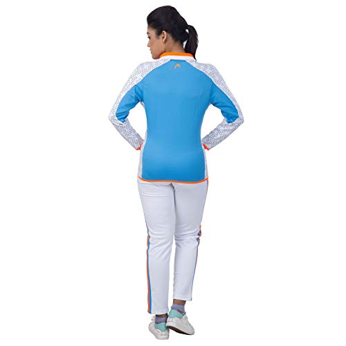 Image of HEAD HGTS-01 Lower for Womens, Size - XX-Large, Colour - Sky-Blue /White /Orange