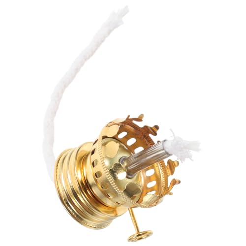 CRILSTYLEO Régulateur pour Lampe à Huile Rétro Laiton Doré de Réparation Pratique Lumière Ajustable pour Lampe à Pétrole Extérieure et Camping