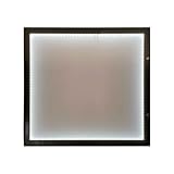 Porte menu mural métal pour 6 feuilles A4 avec option LED