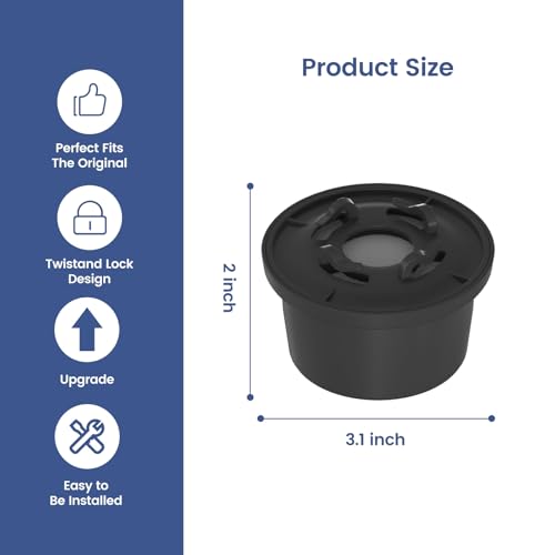 RO100ROPOT Remineralization Water Filters Replacement, Compatible with Bluevua RO100ROPOT and RO100ROPOT(UV) Systems, Alkaline for Reverse Osmosis Filter, Remineralize and Increase pH, Pack of 2 by Elovener - Image 6