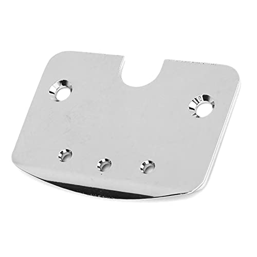 Guitar Neck Plate Metal Replacement Guitar Neck Plate Replacement For Three‑String Cigar Box Guitar #TOP3