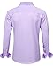 J.VER Men's Dress Shirts Solid Long Sleeve Stretch Wrinkle-Free Formal Shirt Business Casual Button Down Shirts Lavender Medium