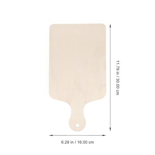 Tablas de cortar fáciles de limpiar de madera rectangular, juego de 10 piezas para repostería 3