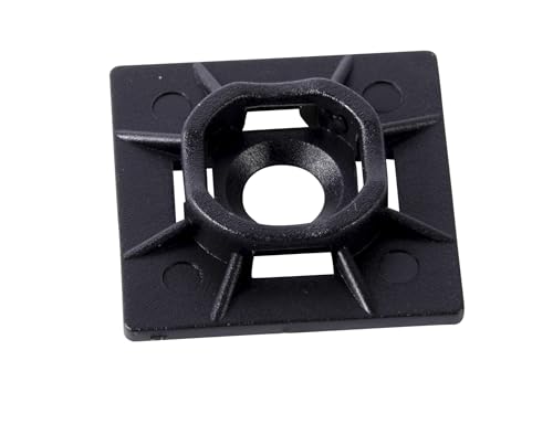 Gardner Bender MB-20UVB Cable Tie Mounting Base, 1 Inch. x 1 Inch., Wire / Cord Management...