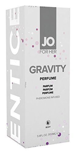 System JO Gravity Perfume Infused with Pheromones for Her, 3.4 Fluid Ounce