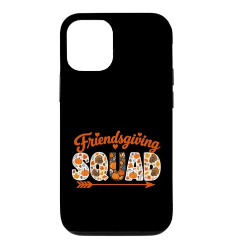 Friendsgiving Squad Matching Group Fall Thanksgiving Friends �X�}�z�P�[�X iPhone 12/12 Pro �p