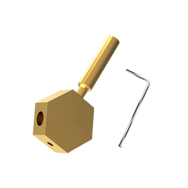 AETOOL - Pure copper Removable desoldering Electric Solder Iron for 936/T12/JBC 210/JBC 245 series Miniature universal heating table (Gold)