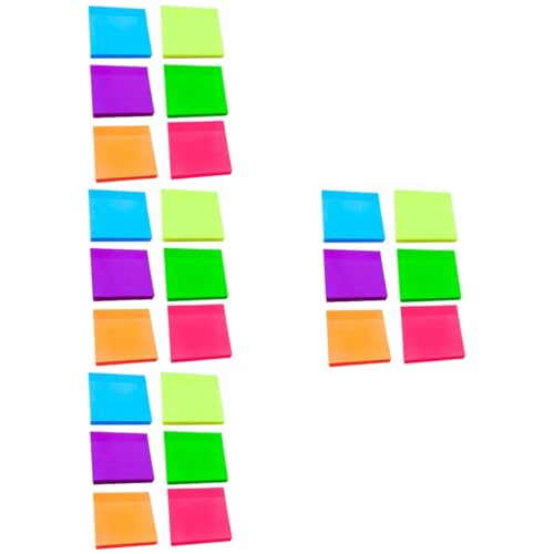 Autocollant de rappel de note en PVC transparent pour mémo d'école