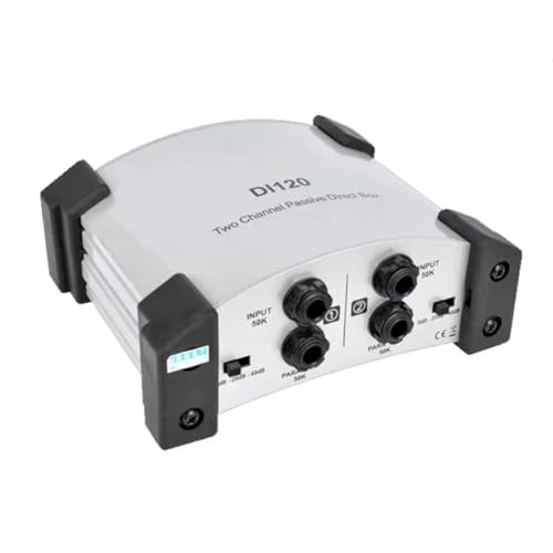 Wsikafxn DI-120 DI�_�C���N�g�{�b�N�X �L�[�{�[�h�A�A�R�[�X�e�B�b�N�M�^�[�A�G���L�M�^�[�p2�`�����l���p�b�V�u�_�C���N�g�{�b�N�X