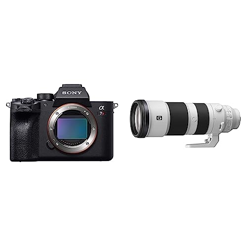 Sony Alpha ILCE-7RM4A Full-Frame 61.0MP Mirrorless Digital SLR Camera Body (4K Full Frame, Real-Time & Sony Fe 200-600Mm F/5.6-6.3 G OSS Telephoto Zoom Lens (White)