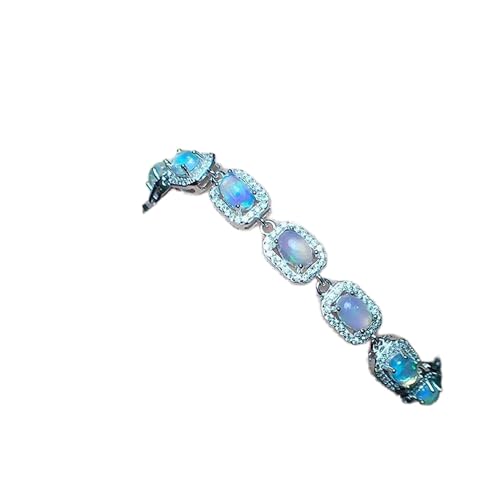 Bracelet opale argent 925 véritable pour éviter les fausses pierres