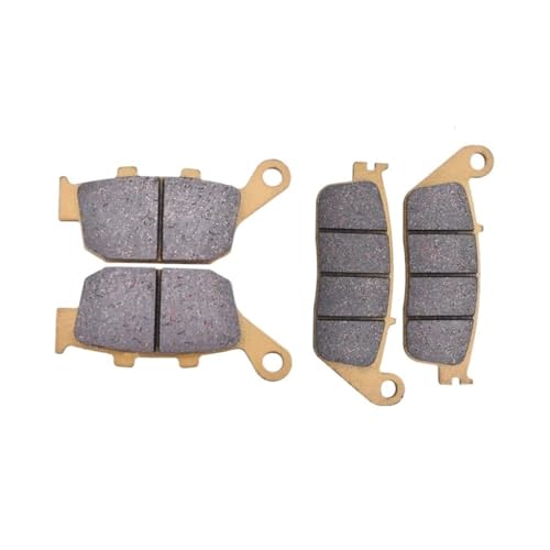 Plaquettes de frein NTV650 pour trajets urbains et balades moto 2 paires