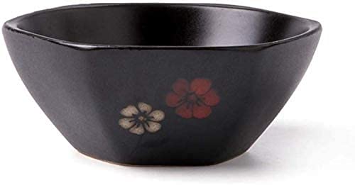 ERoomQ Pasta Bowls Bowl Home Practical Tableware Creative Personality Hexagon Bowl Ceramic Bowl Fruit Dessert Salad Bowl Porridge Bowl Soup Bowl a Variety of,