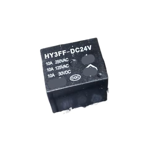 Relais HY3FF-DC24V T73-1C-24V-10A-1.6Khom composant électronique 5 broches