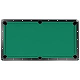 Hathaway Championship Saturn II Billiard Cloth Pool Table Felt, 8-Feet, Green