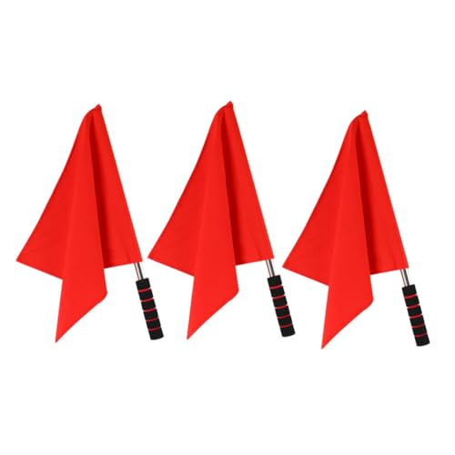 Drapeaux de course arbitre HEMOTON en acier pour fluidifier la signalisation des coureurs - 5