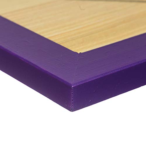 image for Wood Side Rustic Wooden Picture Frame 8x10 - Purple - Set of 2, Natura