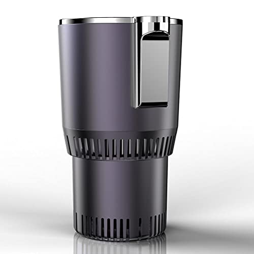 Image of HEITIGN Car Cooler Warmer Cup Auto Car Cooling and Heating Cup Practical Car Refrigerator Cooler (black)