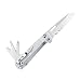 Produktbild LEATHERMAN - FREE K2X Multifunktionsmesser mit Magnet-Technologie und 8 Tools, Aluminum Griffschalen und Taschenclip, 832654, Silber