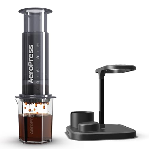 AeroPress XL Coffee Maker Bundle, Coffee Press & Organizer Stand,