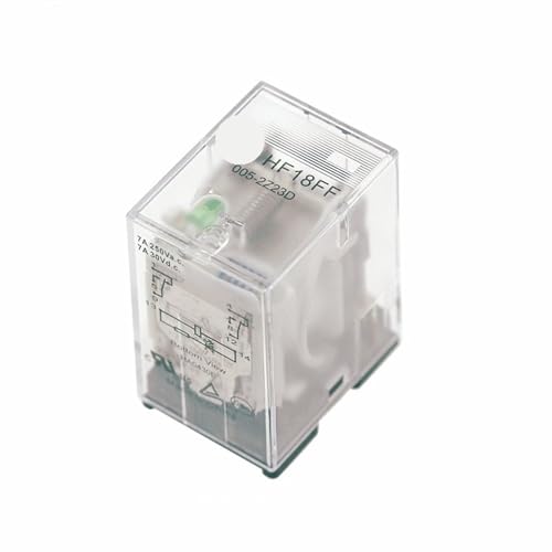 Relais HF18FF-005-2Z23D 5VDC conversion deux groupes 8 broches 7A - 2