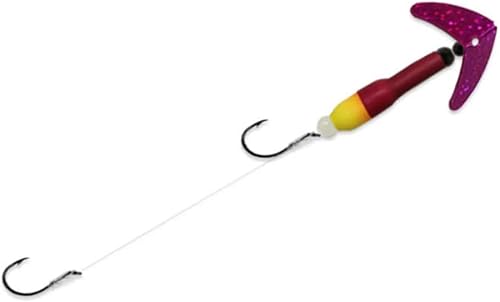 Miniatura 3 de Mack's Lure Wally Pop® Crawler Chartreuse Tigre Negro/Verde Azulado/Amarillo,Chartreuse Tigre Negro/Amarillo/Verde,Chartreuse Tigre Verde/Verde
