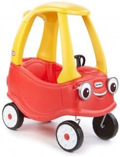 Little Tikes / Caverne des Jouets Voiturette Cozy Coupe Rouge avec Plancher Amovible et Klaxon
