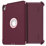 AICase for iPad Air 4 Case 2020,New iPad Air 10.9 Cases Heavy Duty Rugged Shockproof Triple Layer Defense for iPad Air 4th Generation 2020 (Purple+Red)