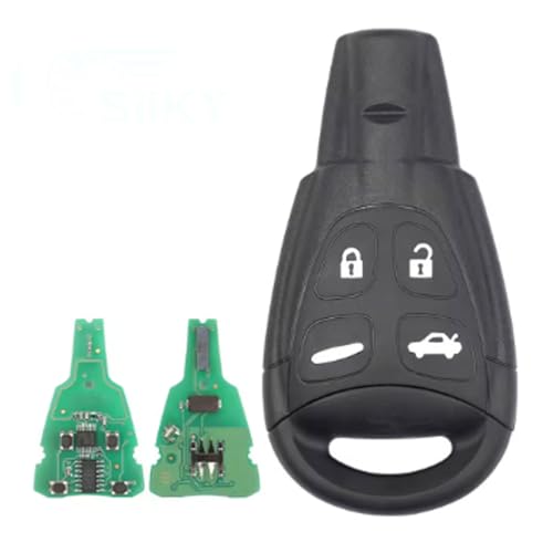 Clé à distance coque étui pour réparer le verrouillage Saab 9-3 9-5