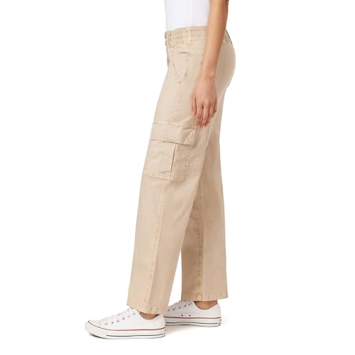 WallFlower Women's Feisty Curvy Low Rise Relaxed Cargo Ripstop Insta Stretch Juniors Pants3