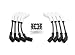 ACCEL ACC 9070C Extreme Ceramic Boot Plug Wire for GM LS Gen IV Engines