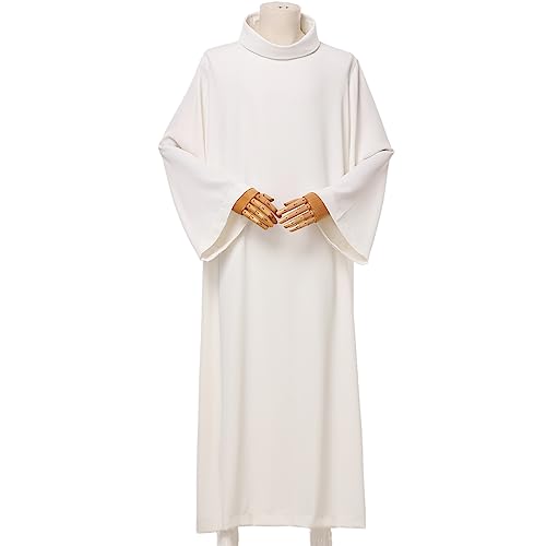 BLESSUME Catholic Church Clergy ALB Vestments Robe3
