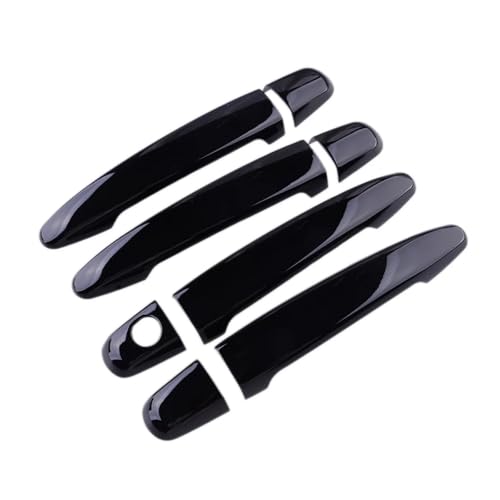 Cache poignée de porte noir brillant pour berline Lexus LS430