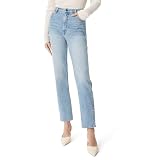 Sam Edelman Women Stovepipe High Rise Jean with Classic 5 Pockets Standard