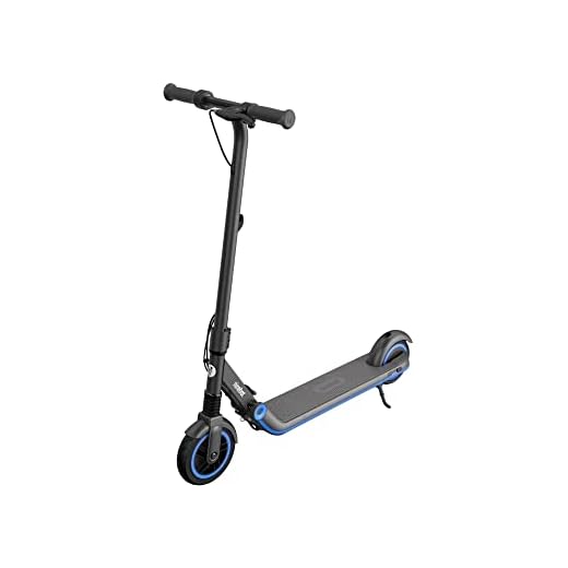 Segway Ninebot eKickScooter ZING E10 Electric Kick Scooter for Kids and Teens, Lightweight and Foldable, New Cruise Mode, Dark Grey