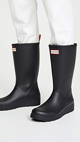 Hunter Damen Gummistiefel, Black, 37 EU