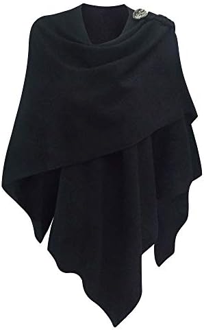 PULI Womens Cross Front Shawl Wraps Elegant ponchos Finely Draped Knitted Cape Cardigan For Evening dress Wedding Shawls