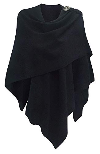 PULI Womens Cross Front Shawl Wraps Elegant ponchos Finely Draped Knitted Cape Cardigan For Evening dress Wedding Shawls
