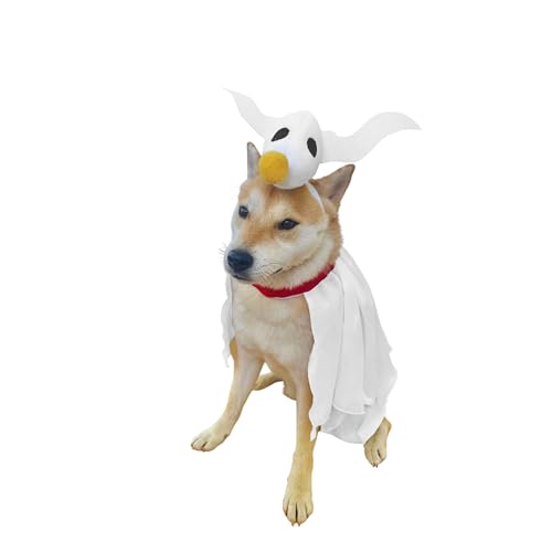 Disfraz de Fantasma para Perro ComfyCamper Talla Large miniatura 2