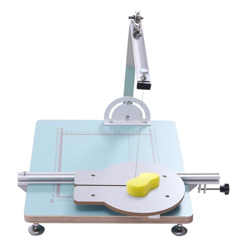 XUTNZA Cortador Eléctrico De Espuma De Poliestireno De Mesa, Máquina Cortadora De Espuma De Alambre Caliente, Corte Preciso Y Eficiente, Ángulo De Corte Ajustable, Utilizado para Cortar Espuma